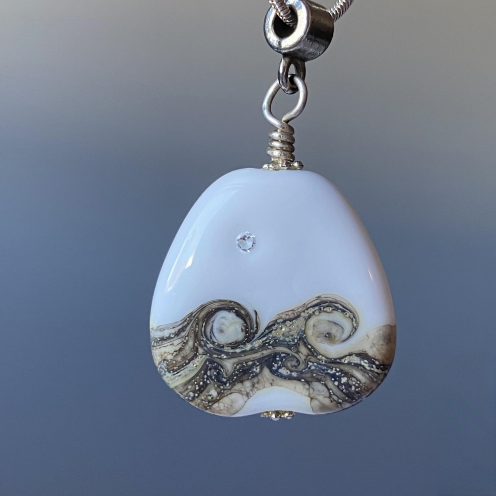 The Hope Pendant-white